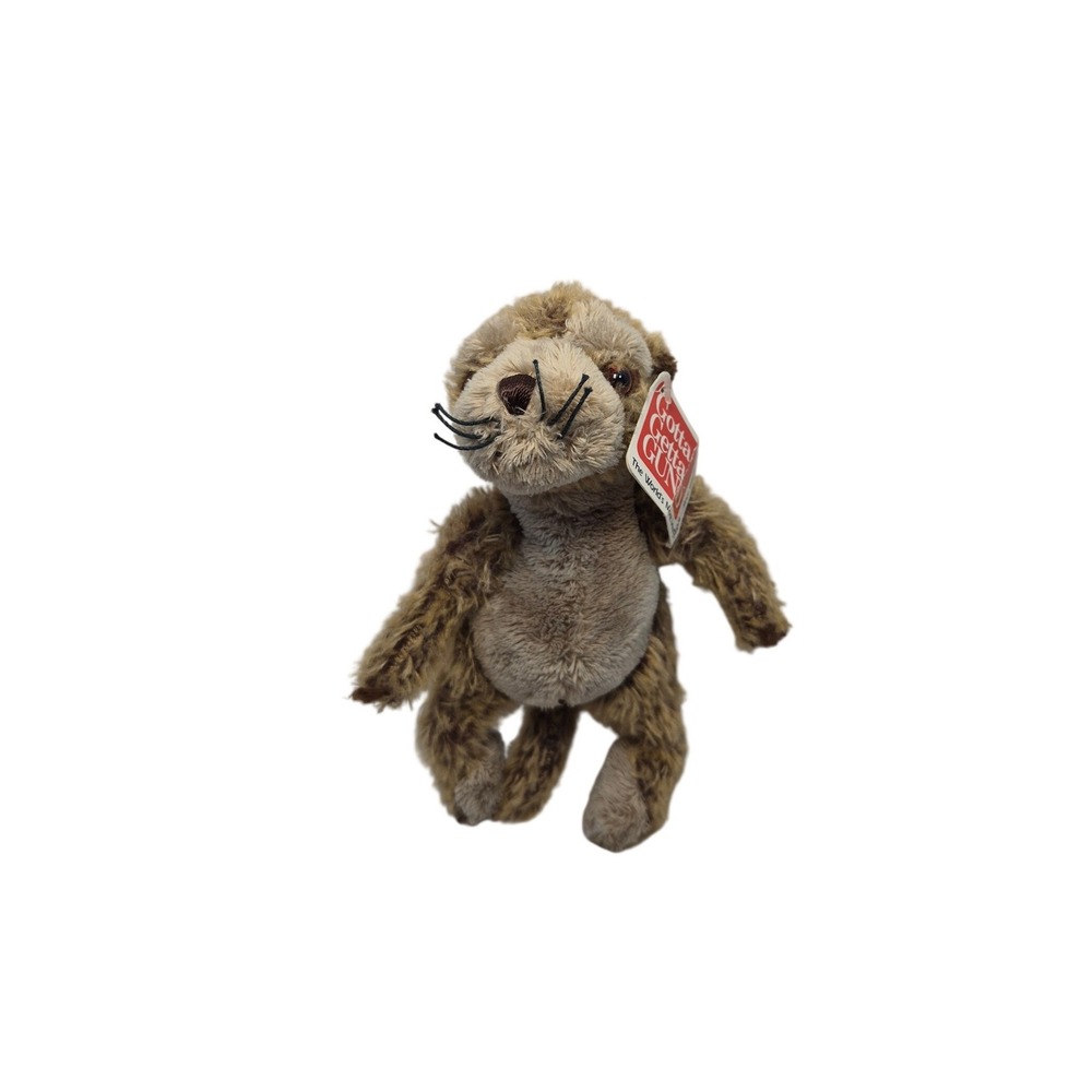 NWT Vintage Y2K Gund Telus Meerkat Plushie Bendable WireFramed Stuffed Animal 7"